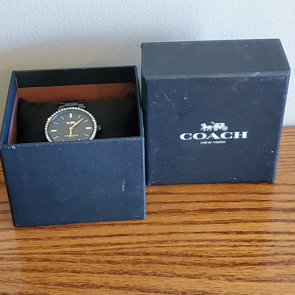 Coach Watch Black